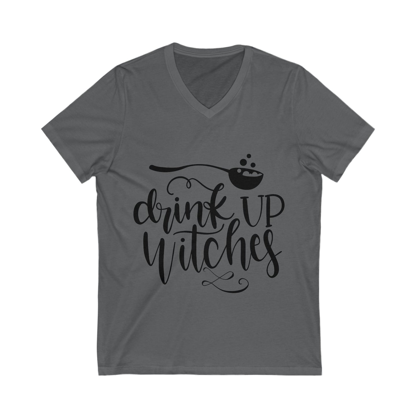 Drink Up Witchess Unisex Short Sleeve V-neck Tshirt