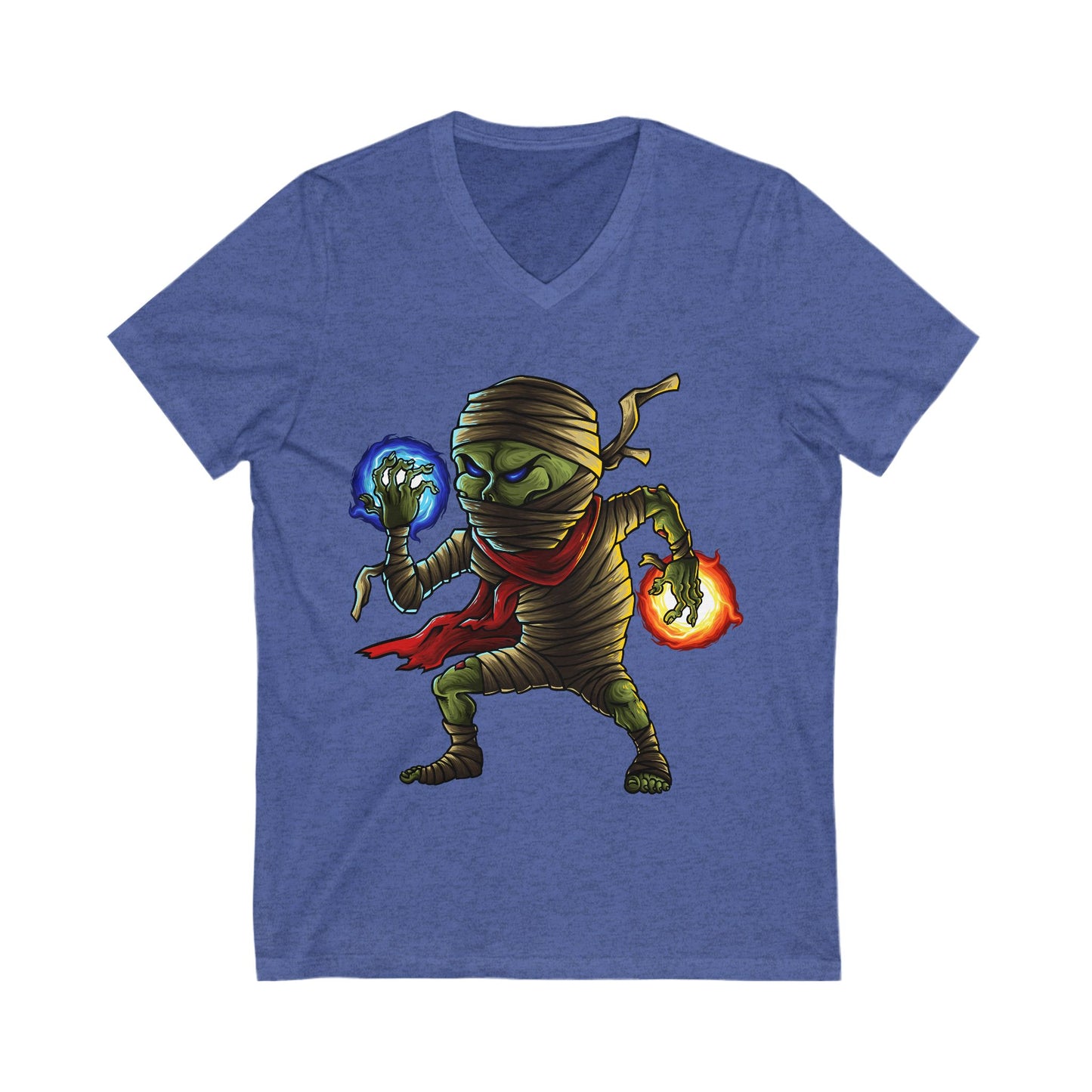 Mummy Unisex Short Sleeve V-neck Tshirt