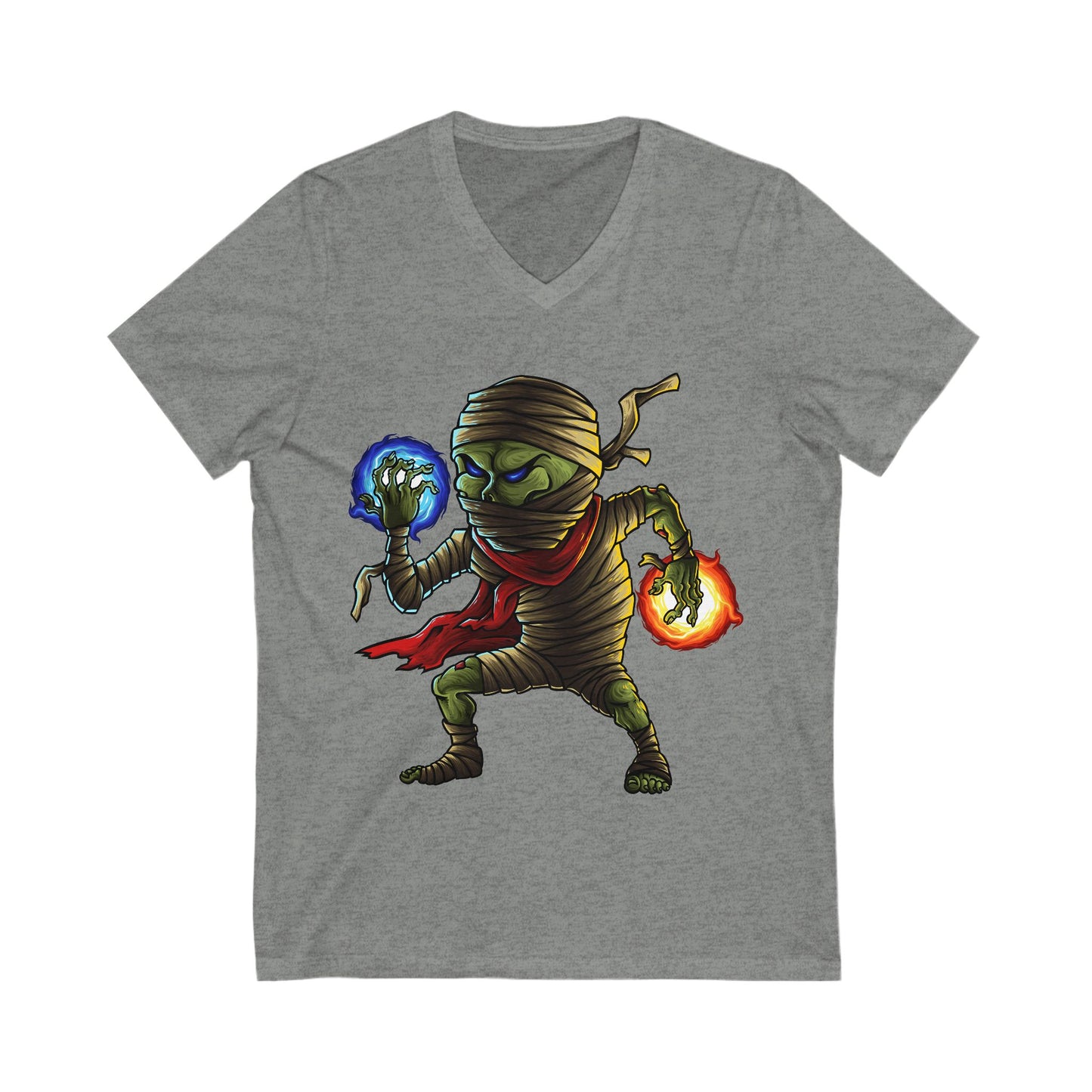 Mummy Unisex Short Sleeve V-neck Tshirt