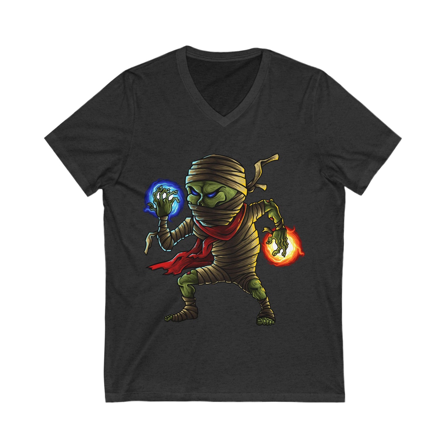 Mummy Unisex Short Sleeve V-neck Tshirt