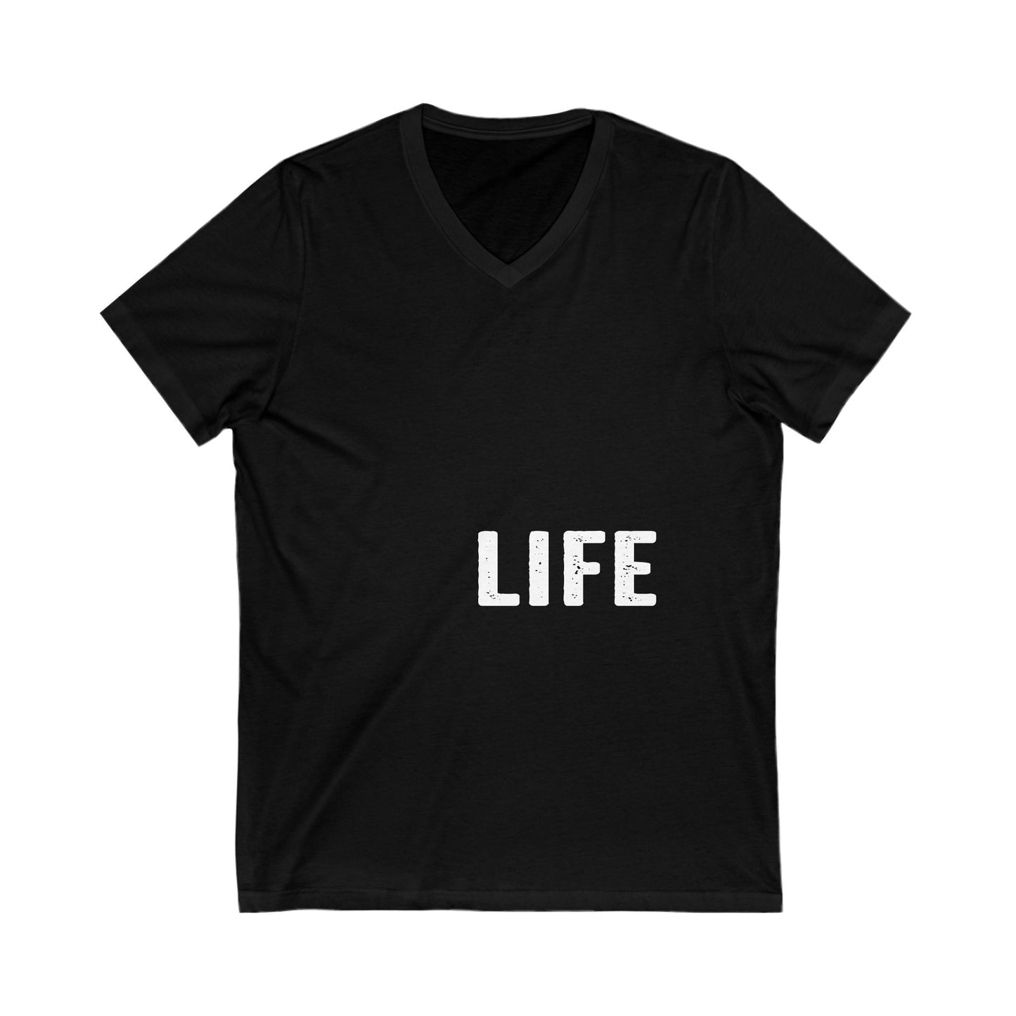 Hunting Is Life Unisex Short Sleeve V-neck Tshirt