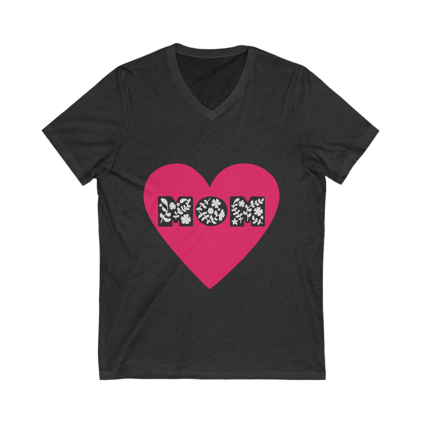 Momm Unisex Short Sleeve V-neck Tshirt