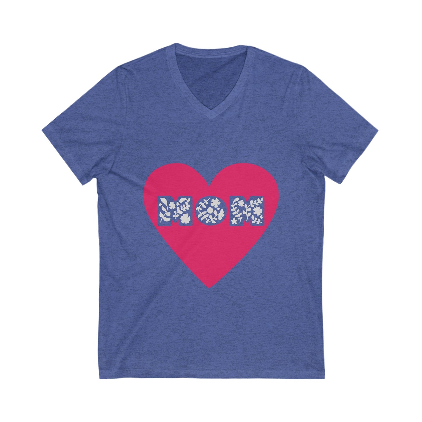 Momm Unisex Short Sleeve V-neck Tshirt