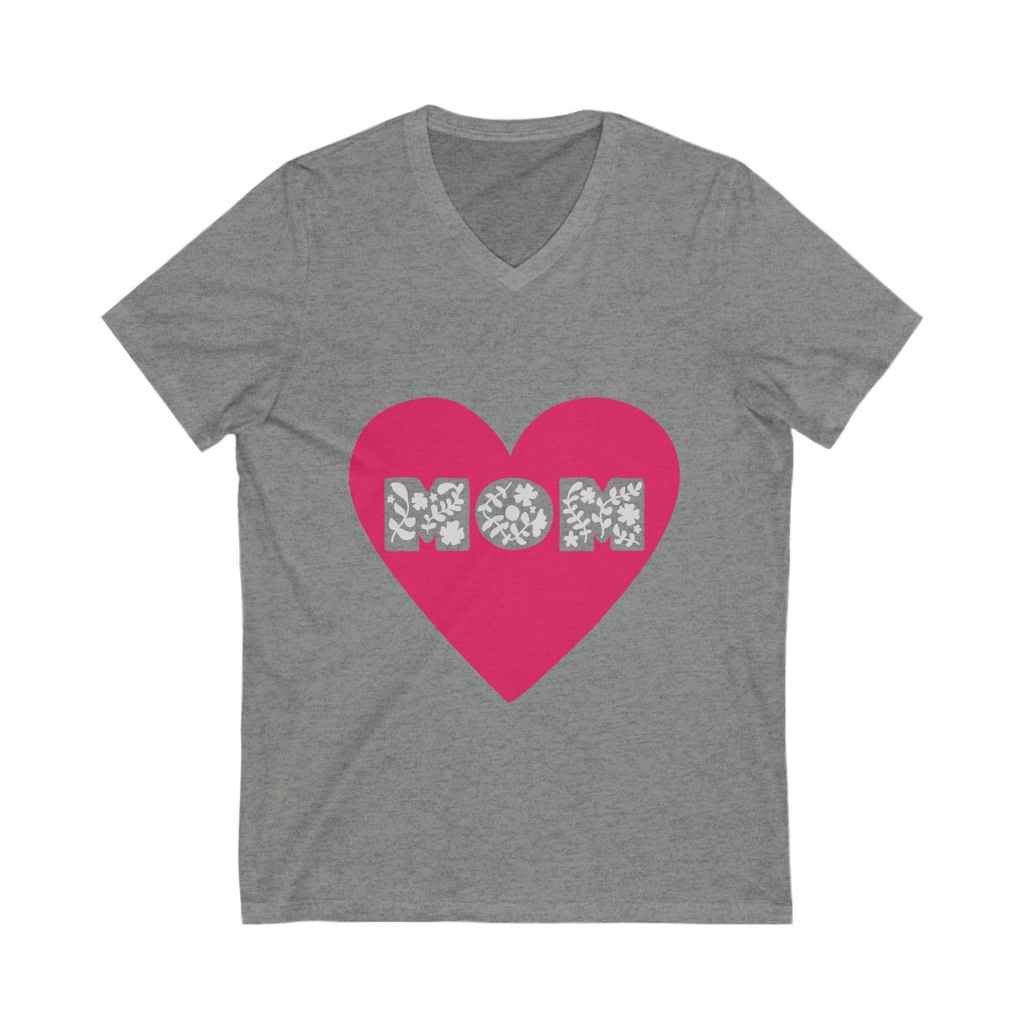 Momm Unisex Short Sleeve V-neck Tshirt