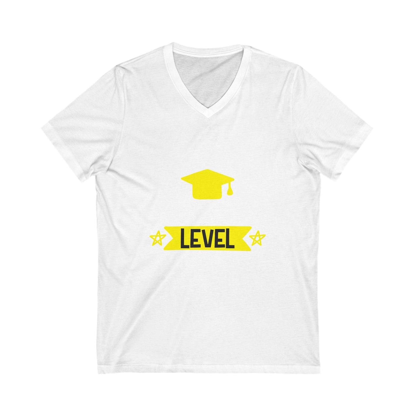 High School Level Complete Unisex Short Sleeve V-neck Tshirt