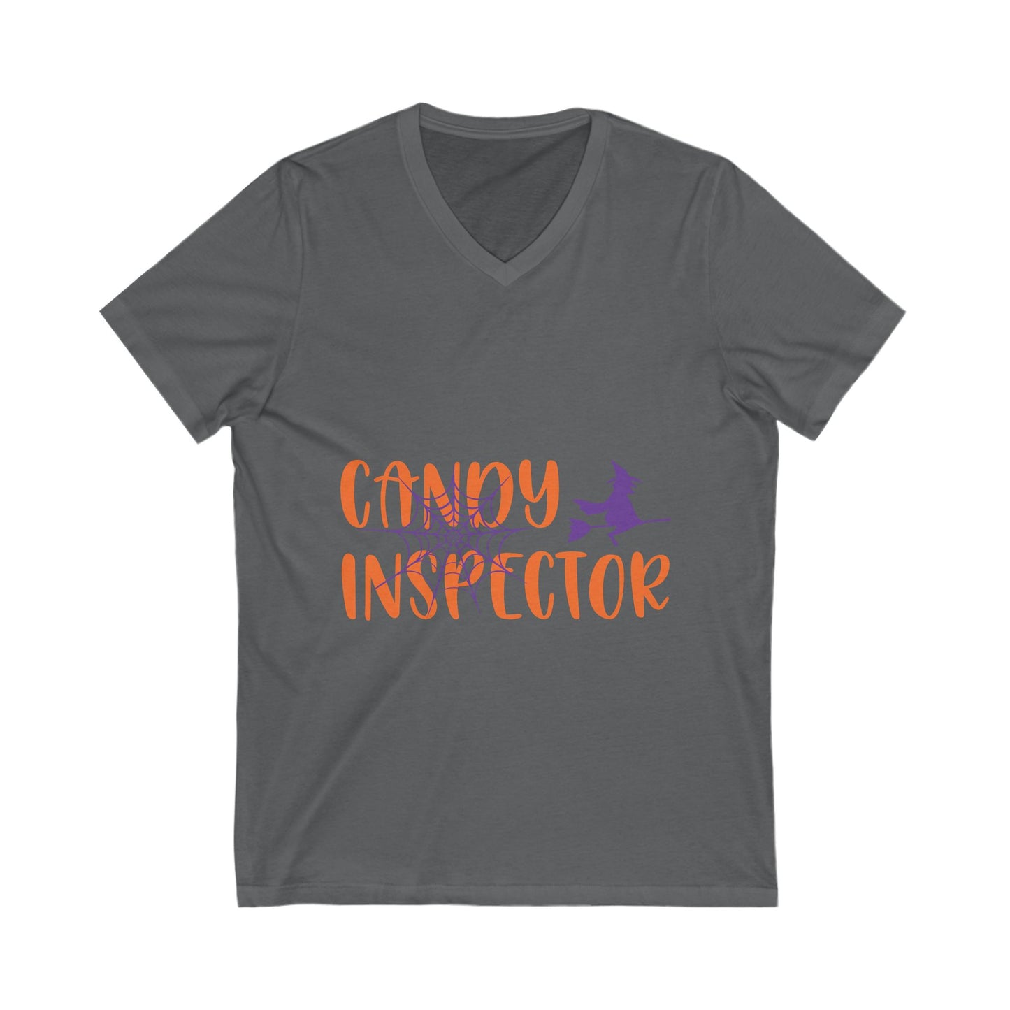 Candy Inspectoor Unisex Short Sleeve V-neck Tshirt