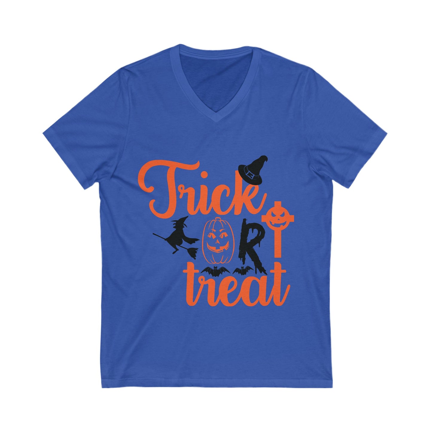 Halloween 14 Unisex Short Sleeve V-neck Tshirt