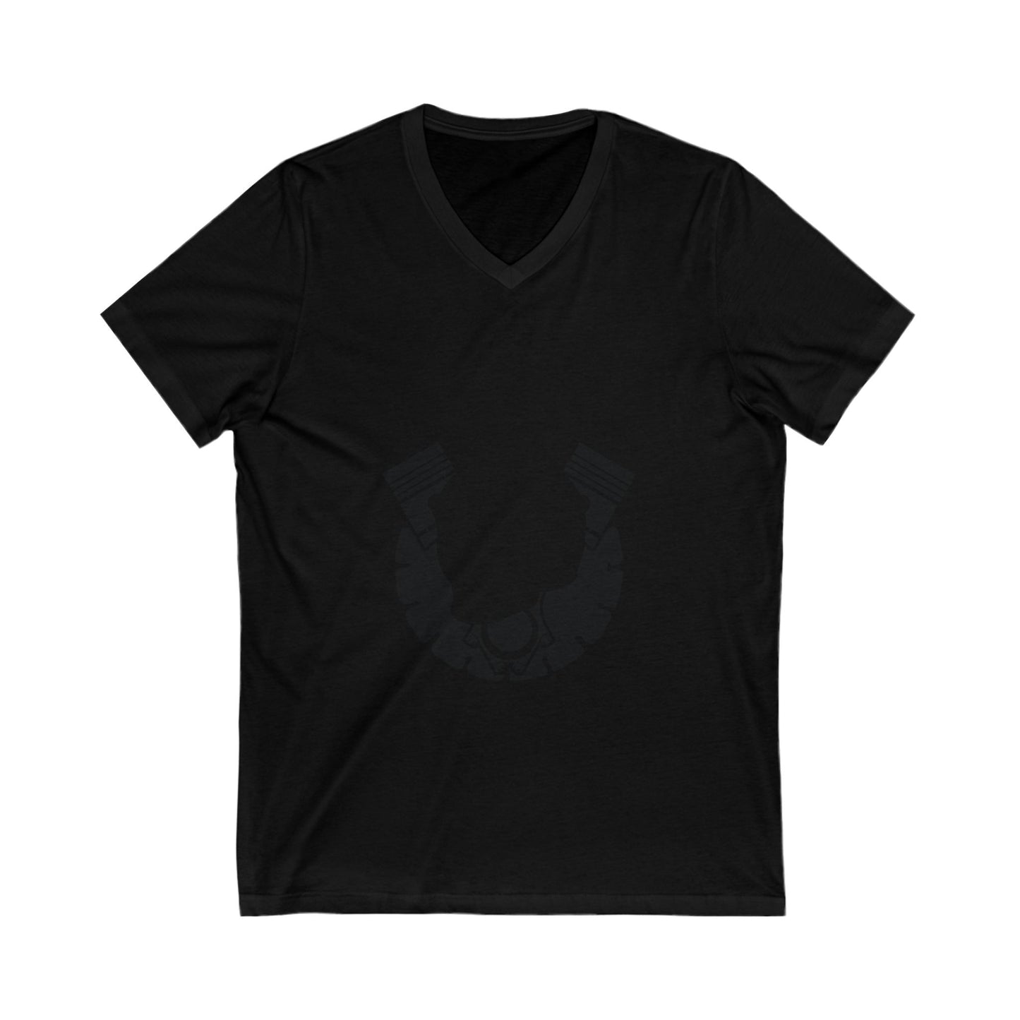 Motorcycle Club Born To Run Unisex Short Sleeve V-neck Tshirt