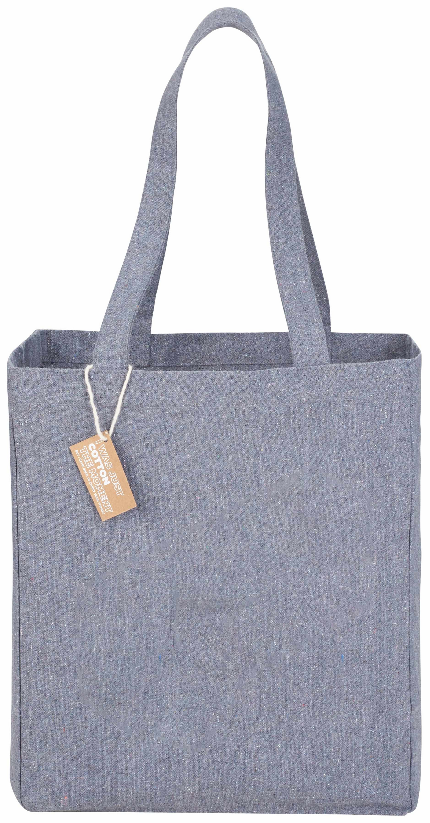 Eco-Friendly Recycled Cotton Grocery Tote Bag 7oz