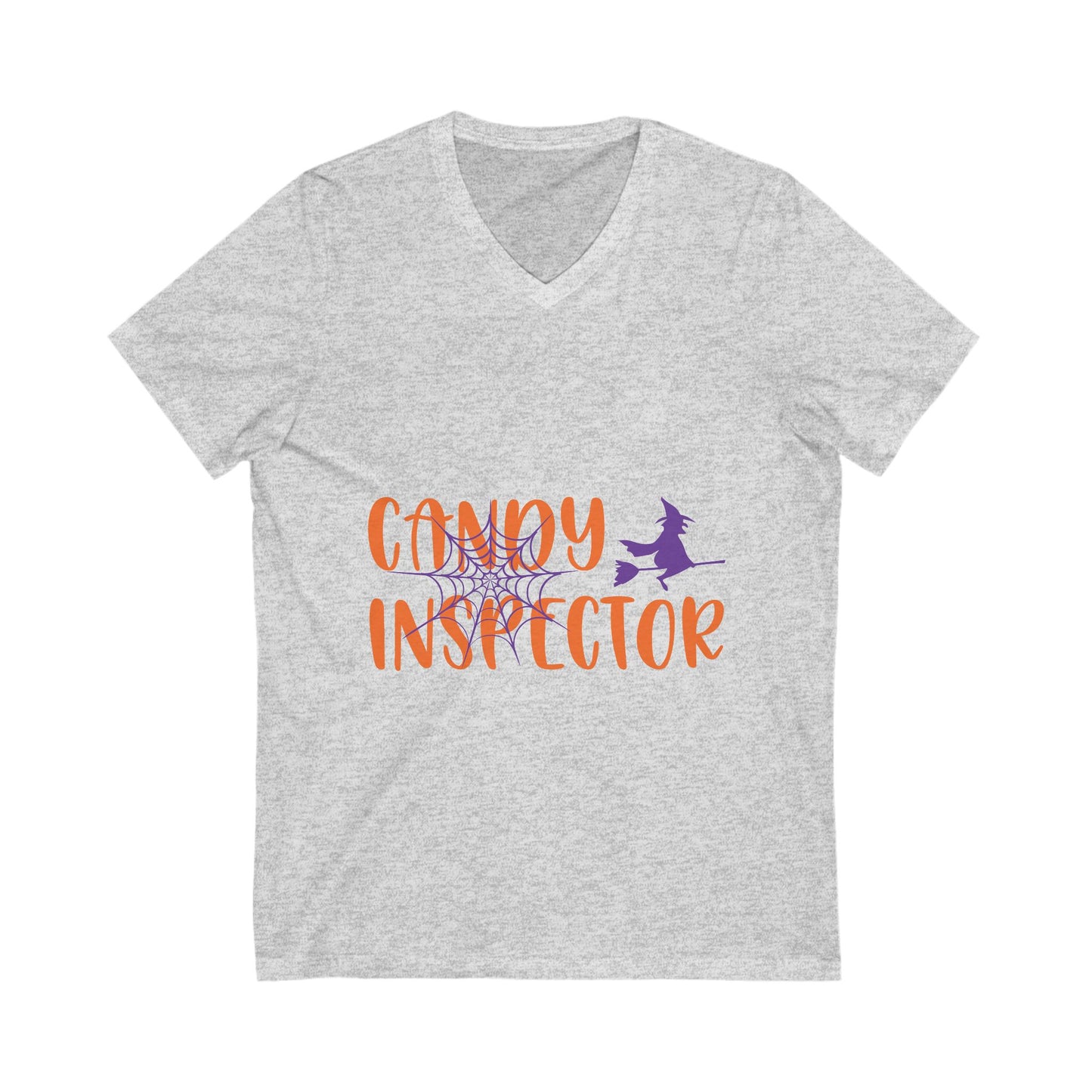 Candy Inspectoor Unisex Short Sleeve V-neck Tshirt