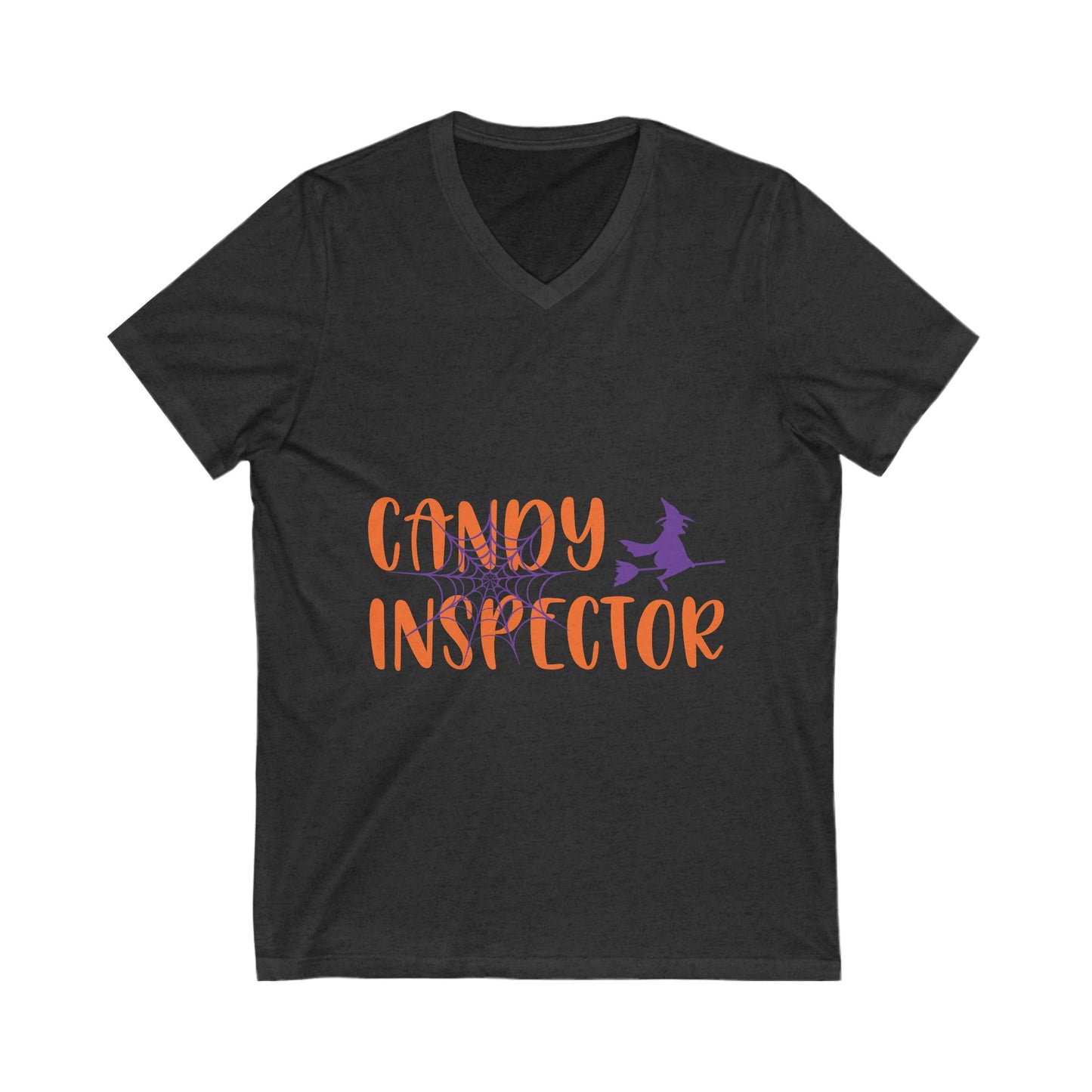 Candy Inspectoor Unisex Short Sleeve V-neck Tshirt