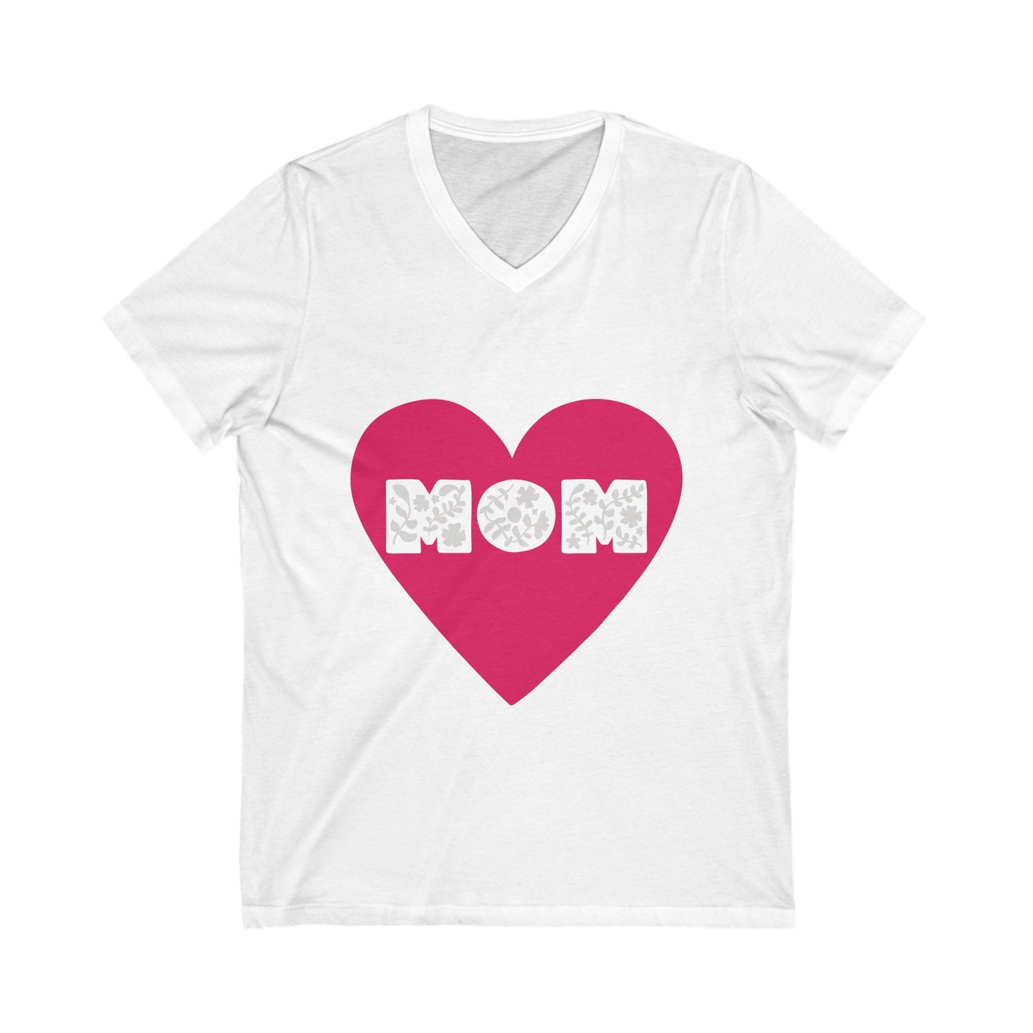 Momm Unisex Short Sleeve V-neck Tshirt