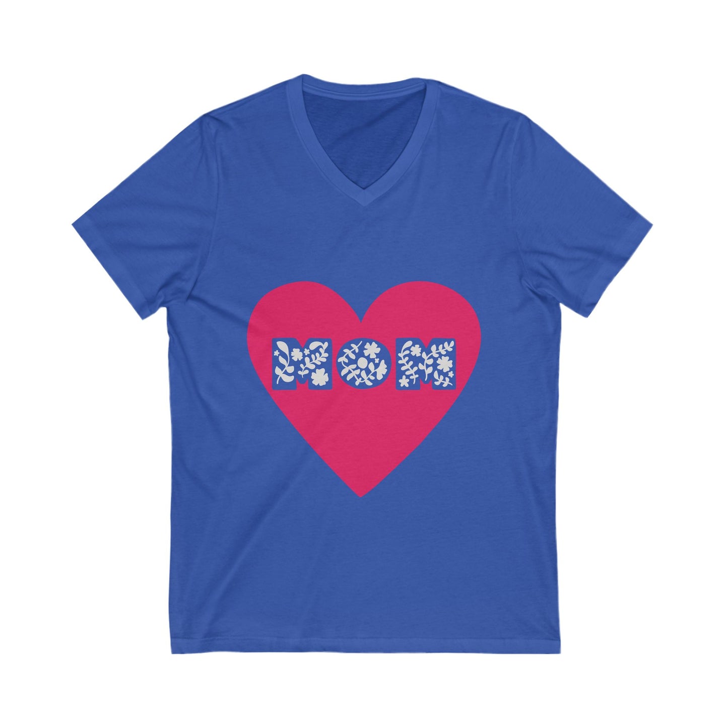 Momm Unisex Short Sleeve V-neck Tshirt