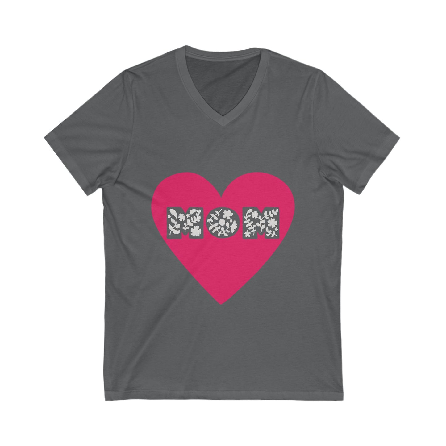 Momm Unisex Short Sleeve V-neck Tshirt