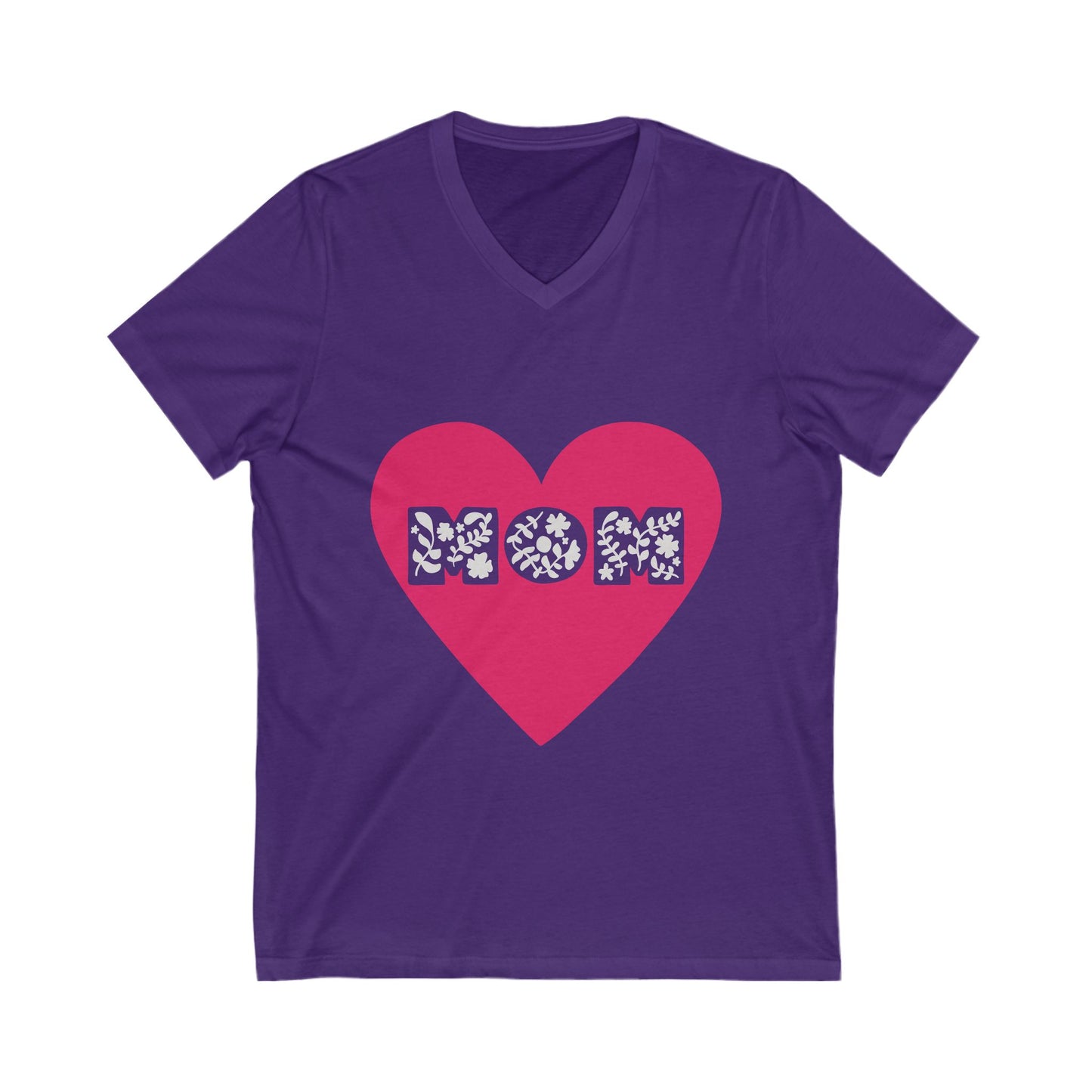 Momm Unisex Short Sleeve V-neck Tshirt