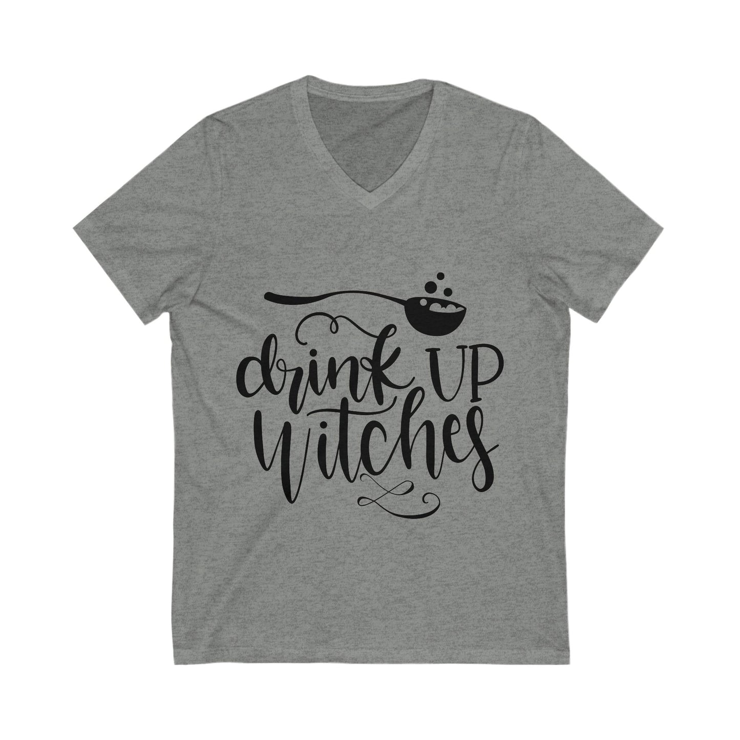 Drink Up Witchess Unisex Short Sleeve V-neck Tshirt