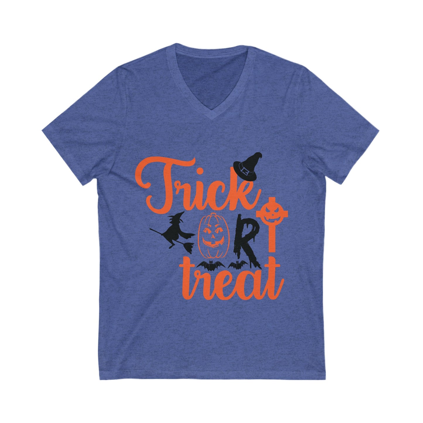 Halloween 14 Unisex Short Sleeve V-neck Tshirt