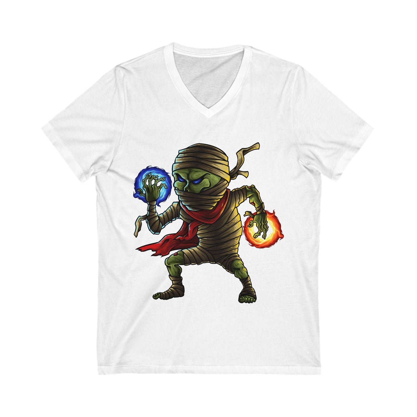 Mummy Unisex Short Sleeve V-neck Tshirt