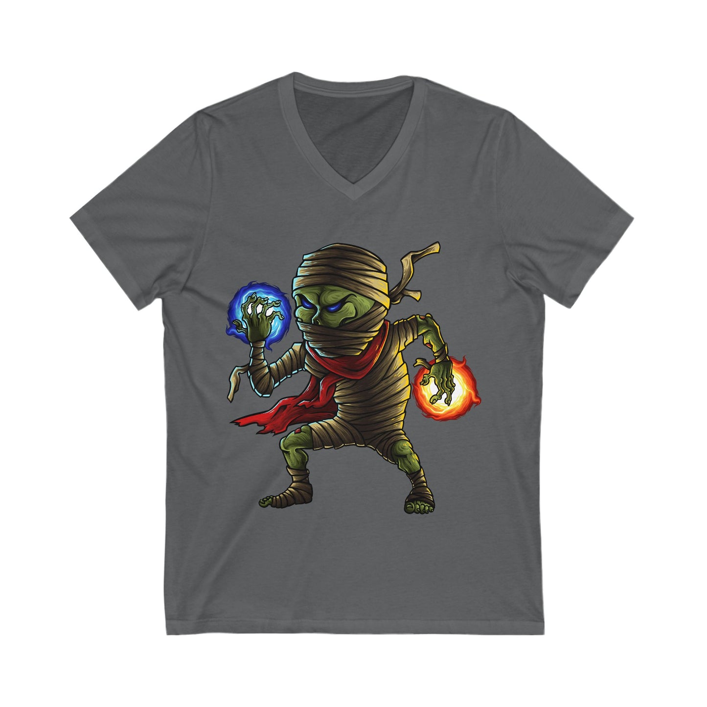 Mummy Unisex Short Sleeve V-neck Tshirt