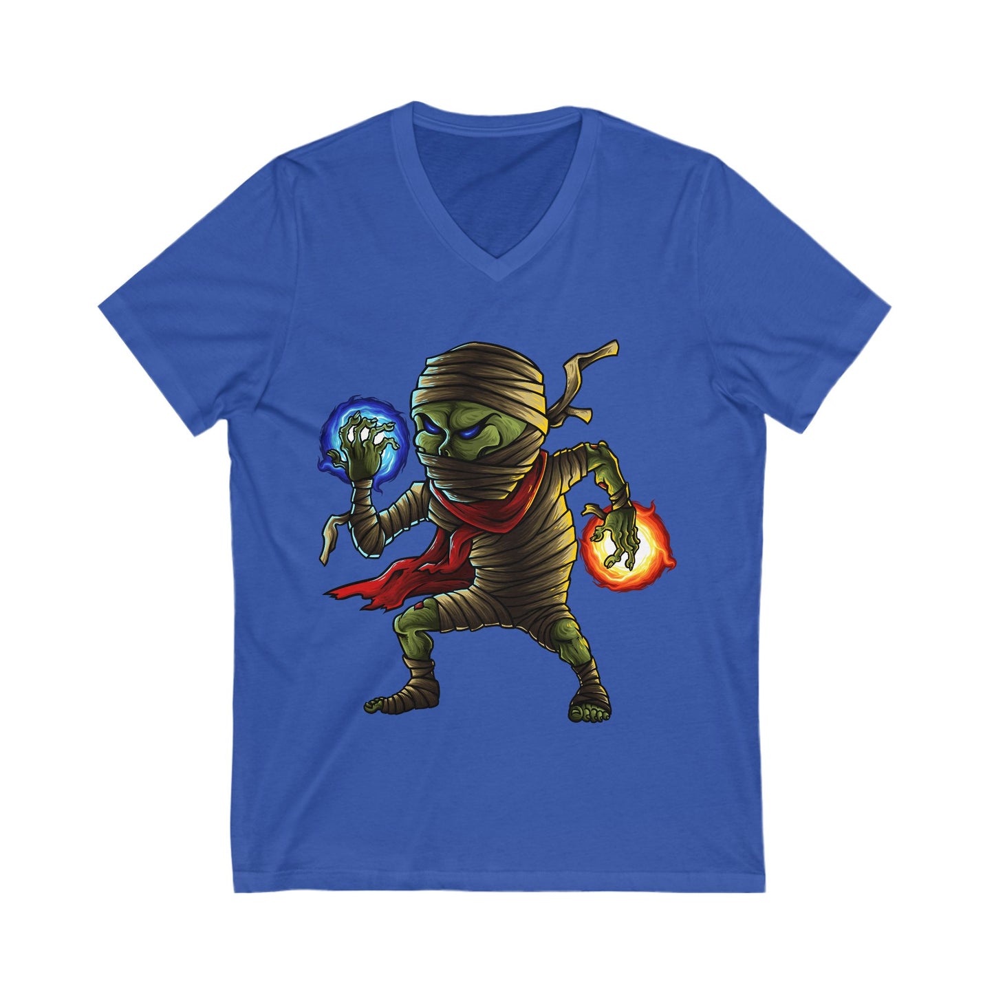 Mummy Unisex Short Sleeve V-neck Tshirt