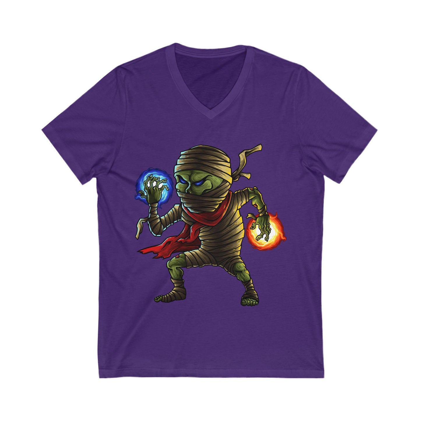Mummy Unisex Short Sleeve V-neck Tshirt
