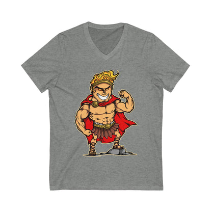 Hercules Unisex Short Sleeve V-neck Tshirt