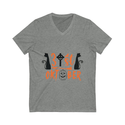 31St Oktoberr Unisex Short Sleeve V-neck Tshirt