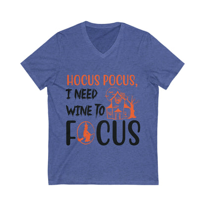 Halloween 30 Unisex Short Sleeve V-neck Tshirt