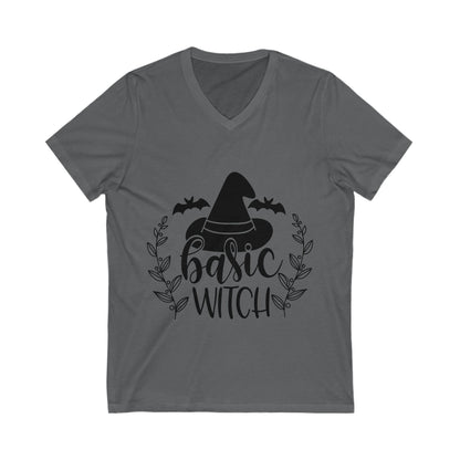 Basic Witch Unisex Short Sleeve V-neck Tshirt