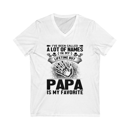 I'Ve Been Called A Lot Of Names Unisex Short Sleeve V-neck Tshirt