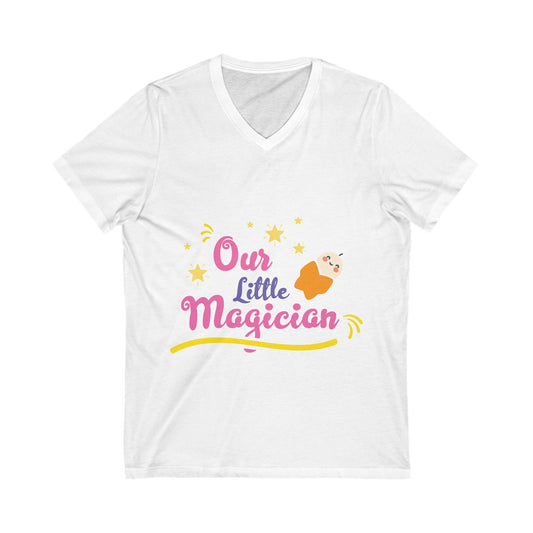 Little Magician Unisex Short Sleeve V-neck Tshirt
