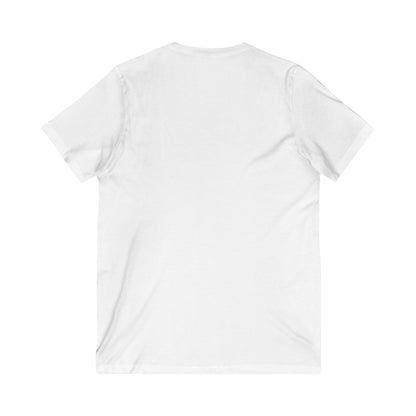Candy Corn Queeen Unisex Short Sleeve V-neck Tshirt