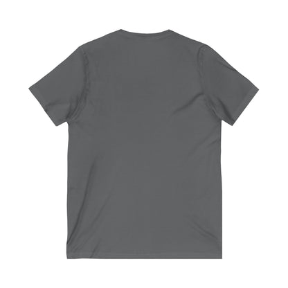 Candy Corn Queeen Unisex Short Sleeve V-neck Tshirt