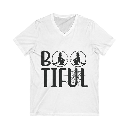 Boo Tiful 2 Unisex Short Sleeve V-neck Tshirt