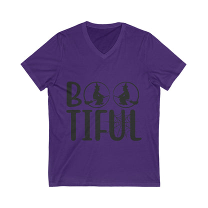 Boo Tiful 2 Unisex Short Sleeve V-neck Tshirt