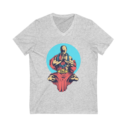 Inner Peace Unisex Short Sleeve V-neck Tshirt