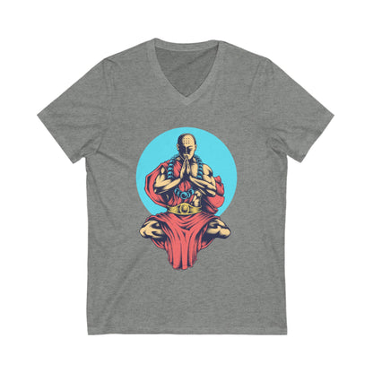 Inner Peace Unisex Short Sleeve V-neck Tshirt