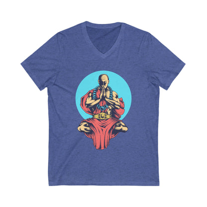 Inner Peace Unisex Short Sleeve V-neck Tshirt