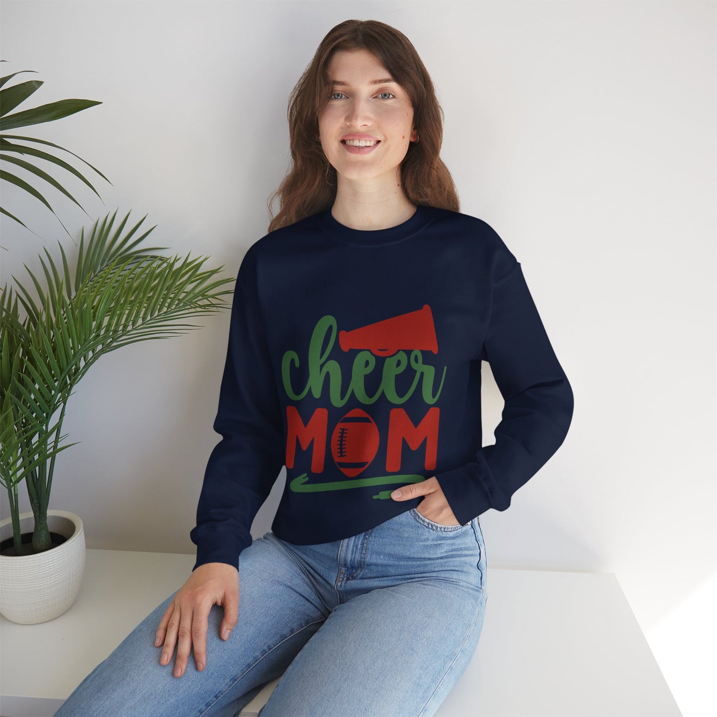 Cheer Mom Crewneck Sweatshirt