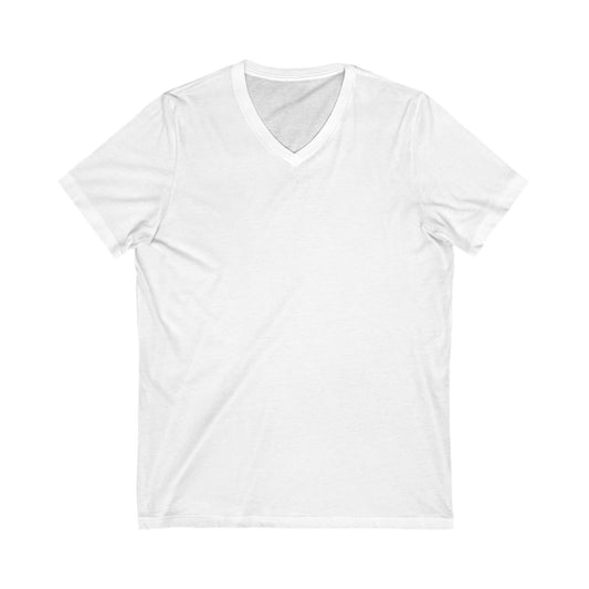 Look Its Coffee O'Clock Unisex Short Sleeve V-neck Tshirt