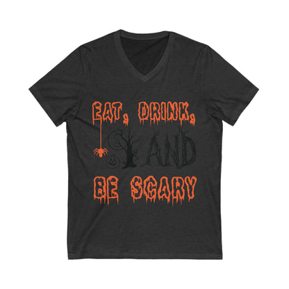 Halloween 13 Unisex Short Sleeve V-neck Tshirt