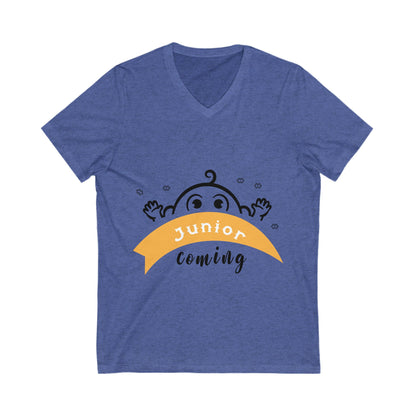 Junior Coming Unisex Short Sleeve V-neck Tshirt