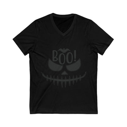 Boo! Unisex Short Sleeve V-neck Tshirt