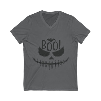 Boo! Unisex Short Sleeve V-neck Tshirt