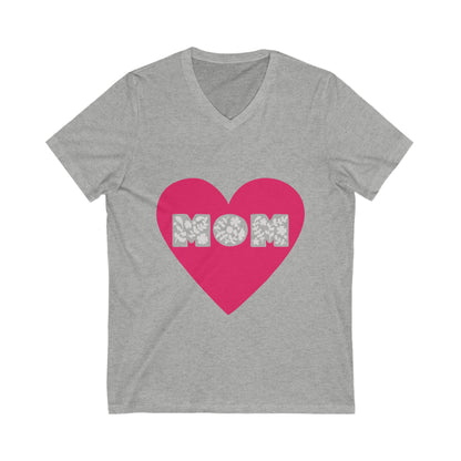 Momm Unisex Short Sleeve V-neck Tshirt