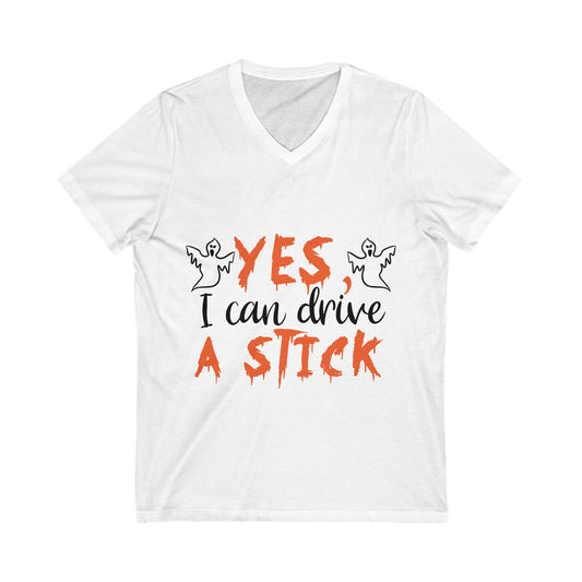 Halloween 15 Unisex Short Sleeve V-neck Tshirt