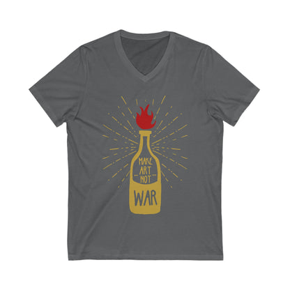 Molotov Solution Unisex Short Sleeve V-neck Tshirt