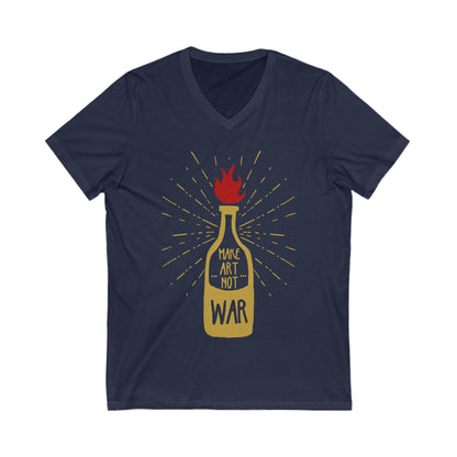 Molotov Solution Unisex Short Sleeve V-neck Tshirt