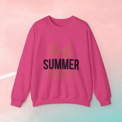 Best Summer Party Crewneck Sweatshirt