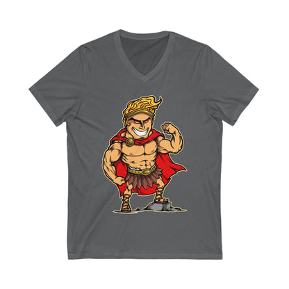 Hercules Unisex Short Sleeve V-neck Tshirt